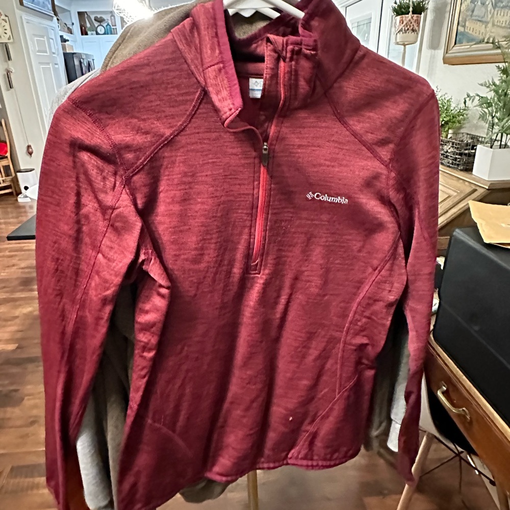 Columbia, 1/4 zip sweater